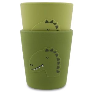 Trixie - Silicone Beker 2-Pack - Mr. Dino