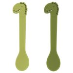 Trixie - Silicone Lepels 2-Pack - Mr. Dino