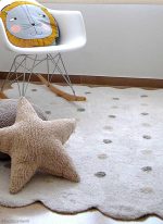 Lorena Canals - Washable Rug Biscuit - White - 120x160cm