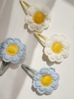 Konges Slojd - 4 Pack Daisy Hair Clips - Daisy