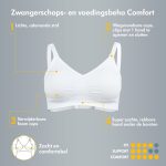 Medela - Zwangerschaps- & voedingsbeha Comfort maat XL Zwart