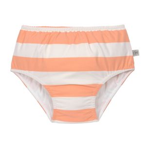 Lassig - LSF Swim Diaper Block Stripes - Milky/Peach