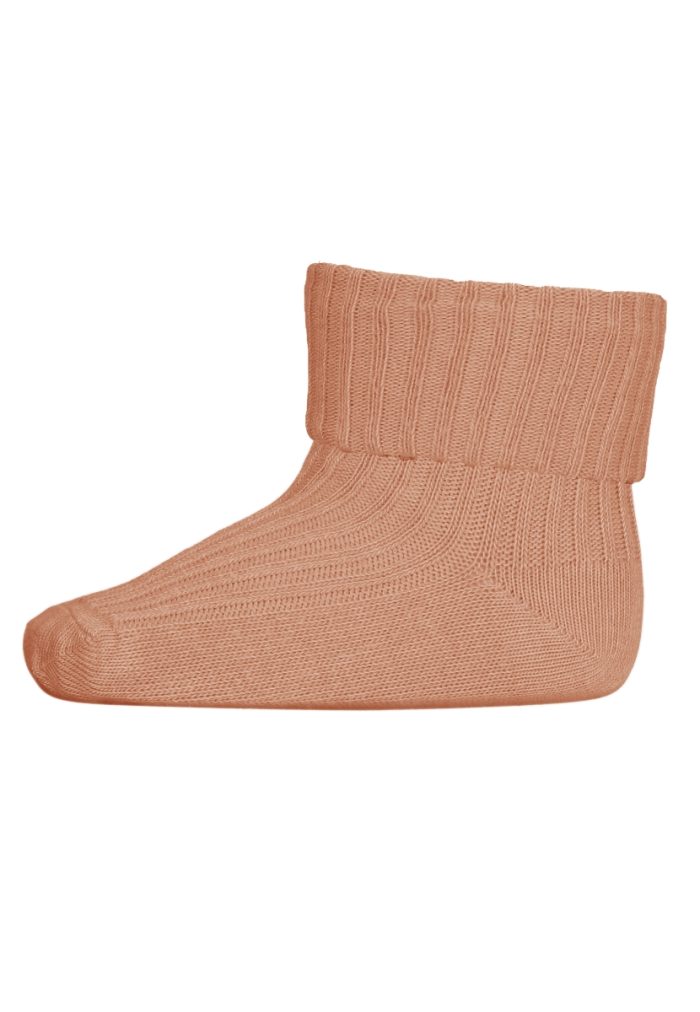 MP Denmark - Cotton Rib Baby Socks - Canyon Sunset