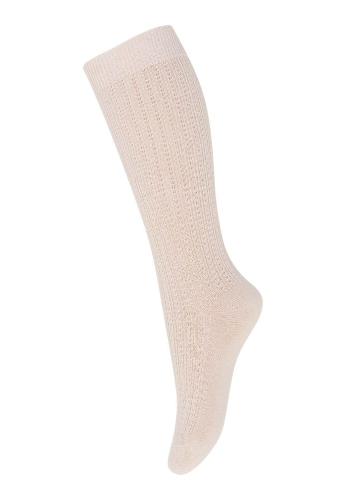 MP Denmark - Inger Knee Socks - Ecru