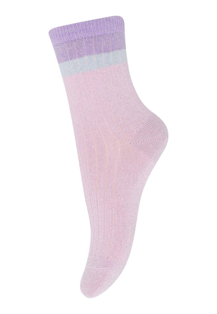 MP Denmark - Norma Glitter Socks - Fragrant Lilac