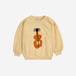 Bobo Choses - Baby Acoustic Guitar Sweatshirt - Light Yellow