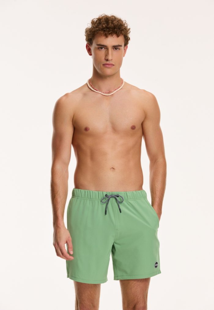 Shiwi - Men Swim Shorts Mike Stretch - Sage Green