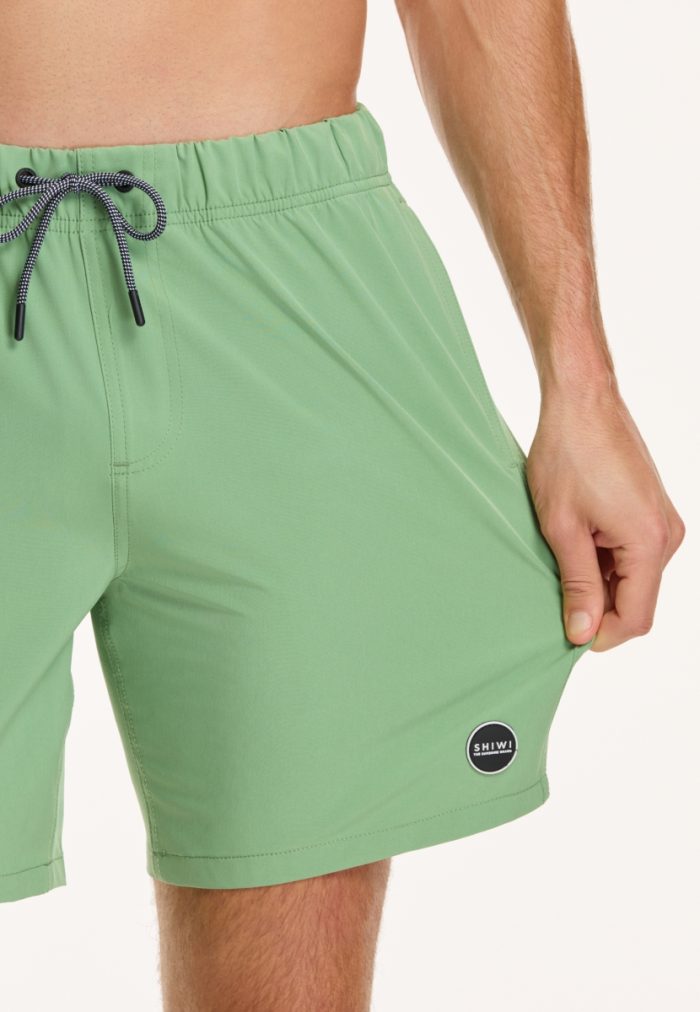 Shiwi - Men Swim Shorts Mike Stretch - Sage Green