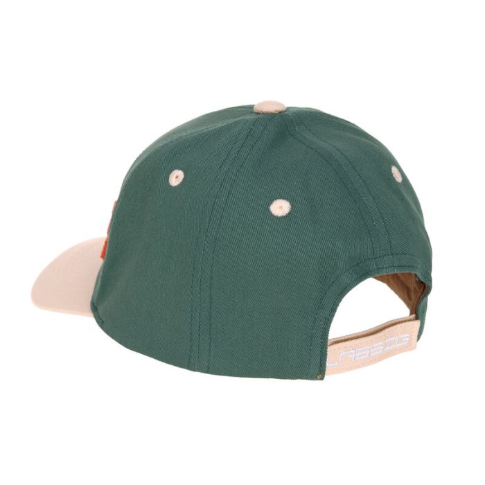 Lassig - Kids Base Cap Little Gang Smile - Ocean Green/Light Rose