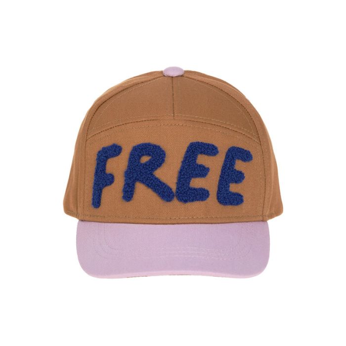 Lassig - Kids Base Cap Little Gang Free - Caramel/Lilac