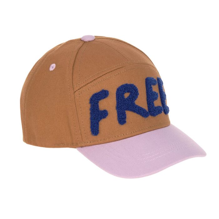 Lassig - Kids Base Cap Little Gang Free - Caramel/Lilac