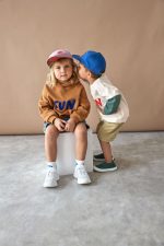 Lassig - Kids Base Cap Little Gang Free - Caramel/Lilac