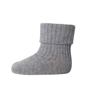 MP Denmark - Cotton rib socks - Grijs
