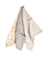 Garbo & Friends - Muslin Burp Cloths 3 Stuks - 40x40cm - Mimosa