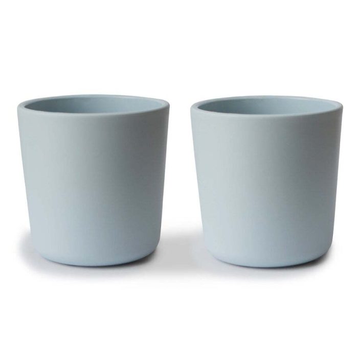 Mushie - Cup 2 Stuks - Powder Blue