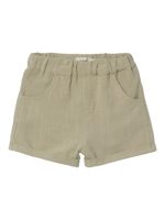 Lil' Atelier - Nmmdolie Fin Loose Shorts Lil - Moss Gray