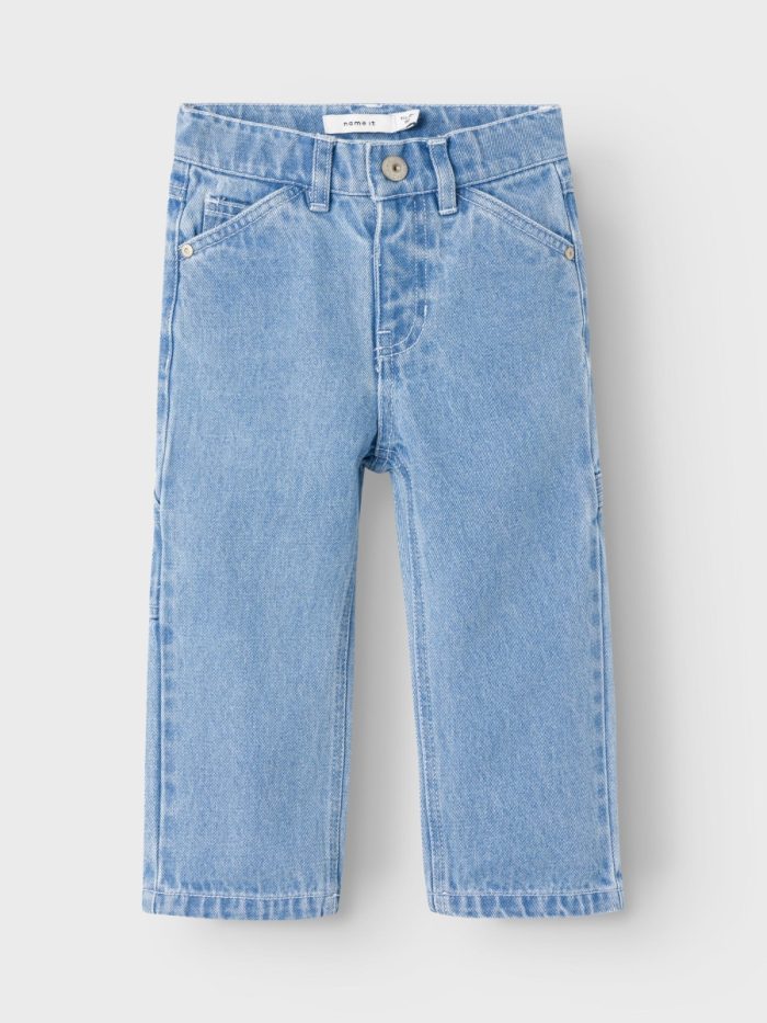 Name it - Nmmryan Straight Jeans 5111-Im T - Light Blue Denim