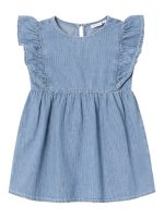 Name it - Nmflise Ss Dnm Dress 3402-Ip J - Medium Blue Denim