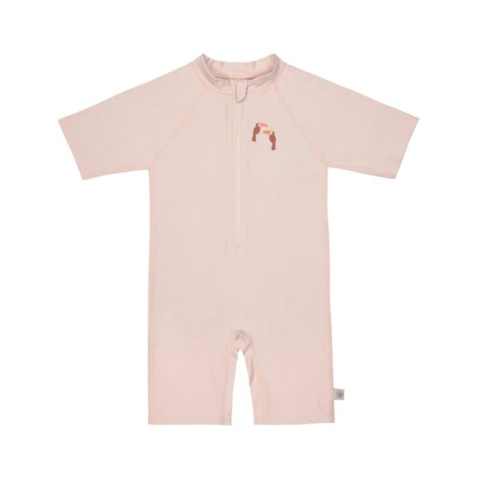 Lassig - Short Sleeve Sunsuit - Toucan Powder Pink