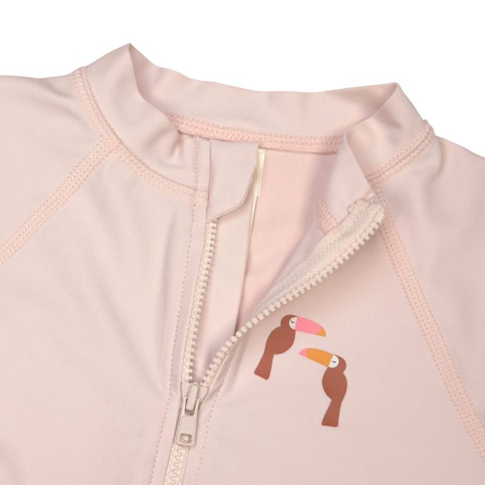 Lassig - Short Sleeve Sunsuit - Toucan Powder Pink