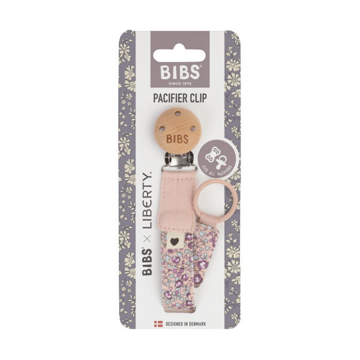 Bibs - Fopspeenketting Liberty - Blush