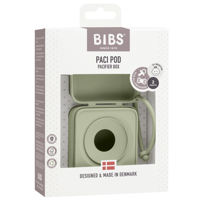 Bibs - Fopspeenbox - Sage