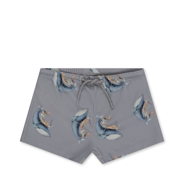 Konges Slojd - Aster Swim Pants - Whale Boat