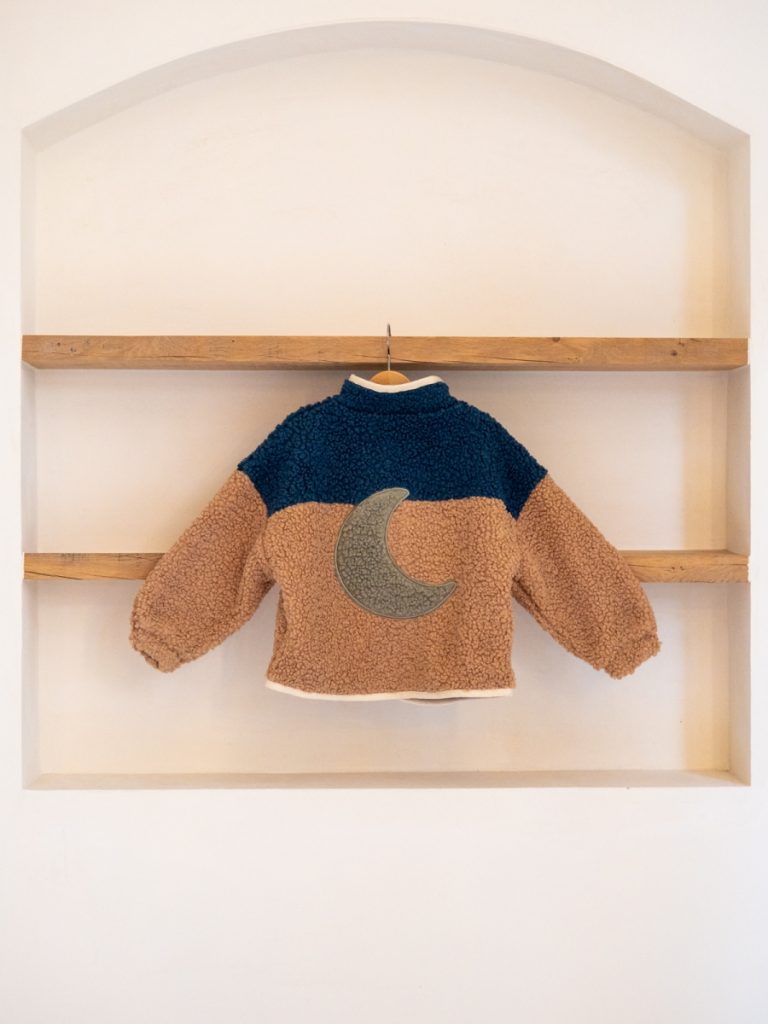 Elle and Rapha - Teddy Moon Jacket - Blue