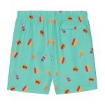 Shiwi - Boys Stretch Swimshort Fast Food - Parrot Blue