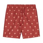 Shiwi - Boys Swimshort Scratched Shiwi Palm - Tandori Spice Brown