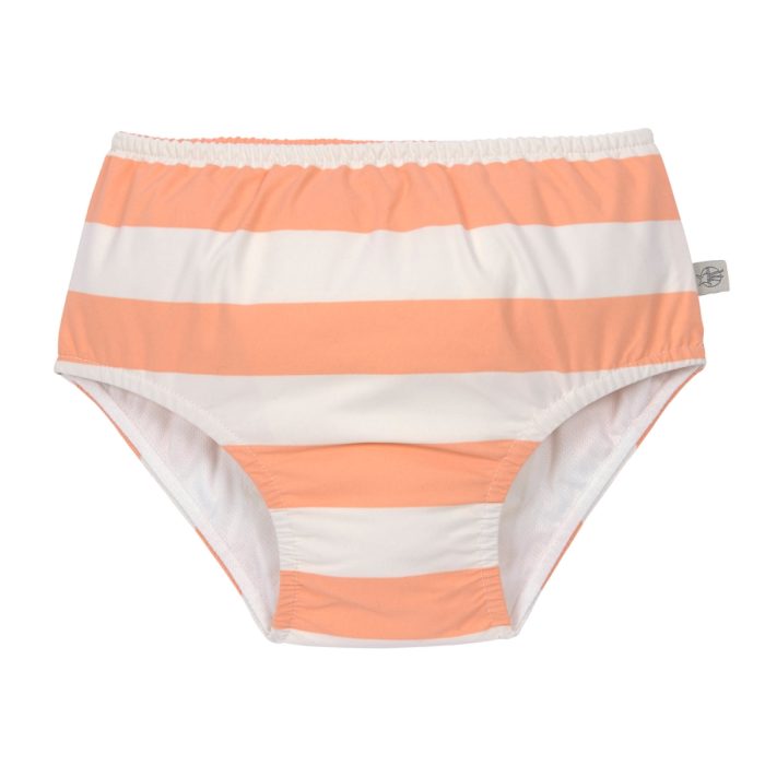 Lassig - LSF Swim Diaper Block Stripes - Milky/Peach