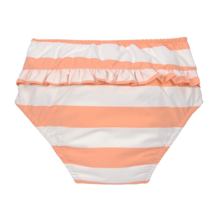 Lassig - LSF Swim Diaper Block Stripes - Milky/Peach