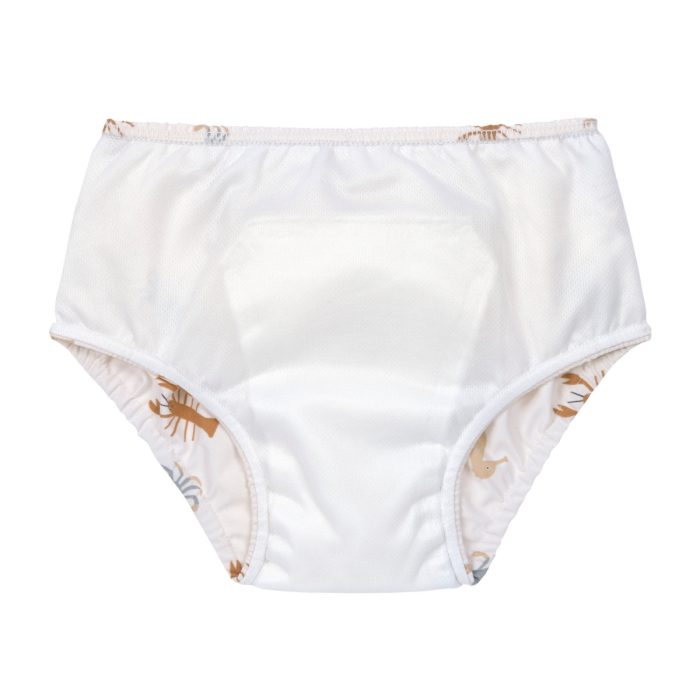 Lassig - LSF Swim Diaper Sea Animals - Milky