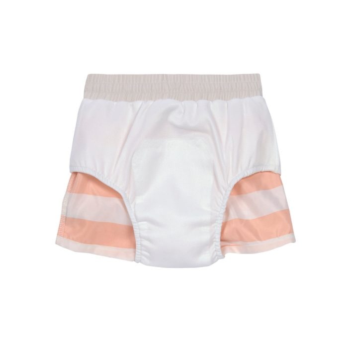 Lassig - LSF Boardie Shorts Block Stripes - Milky/Peach