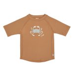 Lassig - LSF Short Sleeve Rashguard Crabs - Caramel