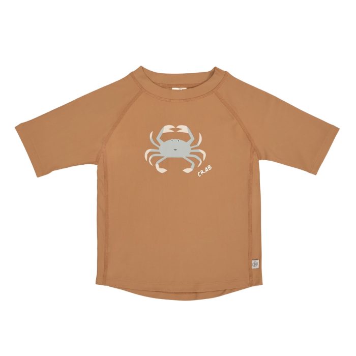 Lassig - LSF Short Sleeve Rashguard Crabs - Caramel