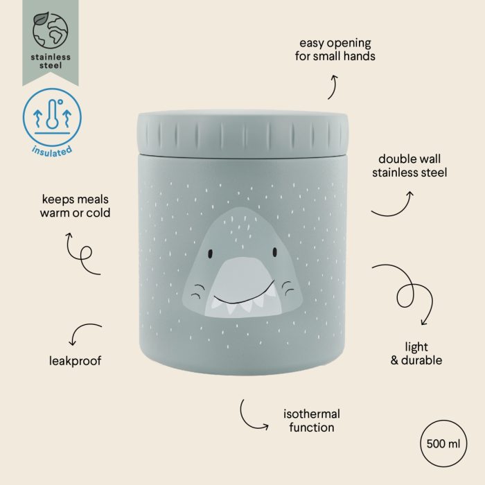 Trixie - Isothermische Lunchpot 500ml - Mr. Shark