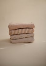 Mushie - Changing Pad Cover - Natural Stripes