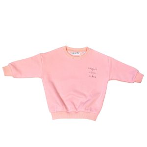 Elle and Rapha - Cherry Blossom Mini Sweater - Loose Fit