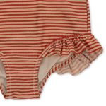 Konges Slojd - Jade LS Swimsuit - Glitter Stripe