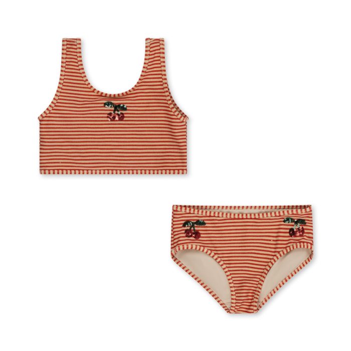 Konges Slojd - Jade Swim Bikini - Glitter Stripe