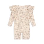 Konges Slojd - Manuca Frill Onesie Grs - Bloomie Sprinkle