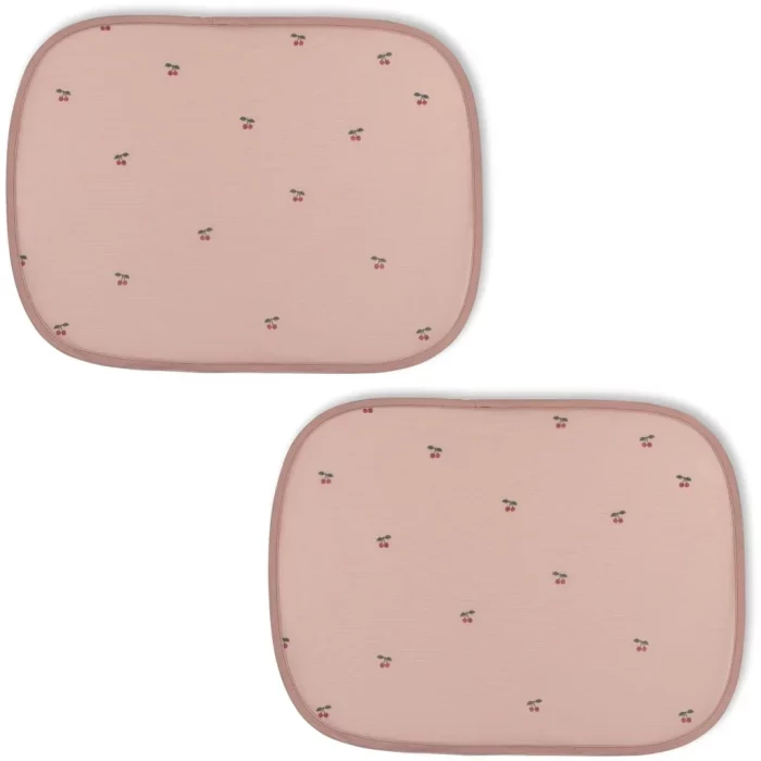 Konges Slojd - 2 Pack Car Sunshade - Cherry