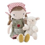 Little Dutch - Knuffelpop Boerin Rosa Met Schaap - 35CM