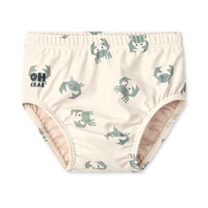 Liewood - Anthony Baby Printed Swim Pants - Crab / Sandy