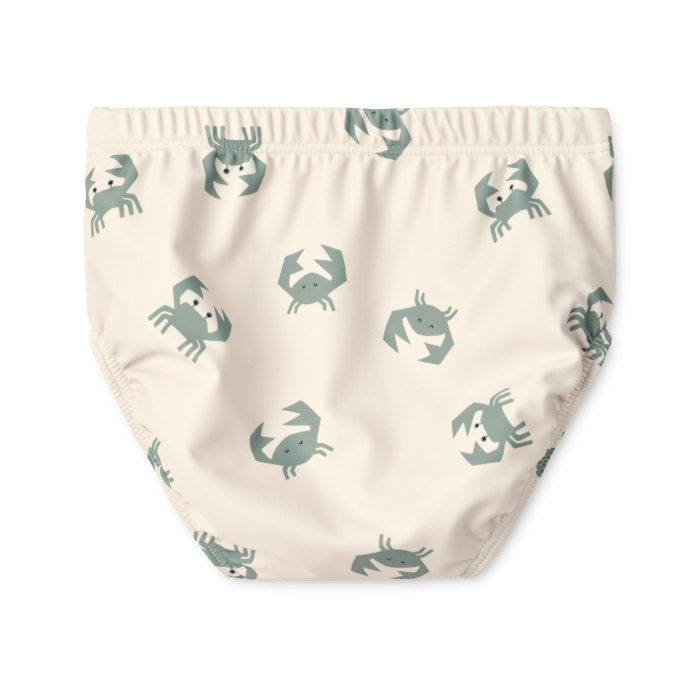 Liewood - Anthony Baby Printed Swim Pants - Crab / Sandy