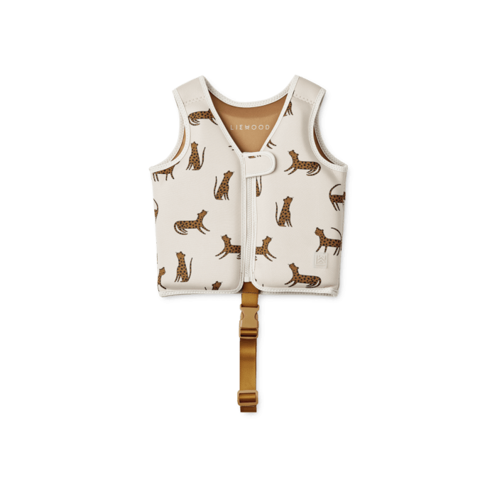 Liewood - Dove Swim Vest - Leopard / Sandy