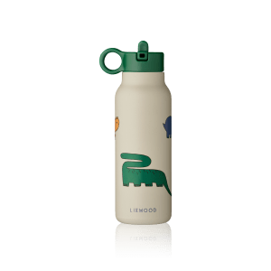Liewood - Falk Water Bottle - 350ml - Dinosaurs / Mist