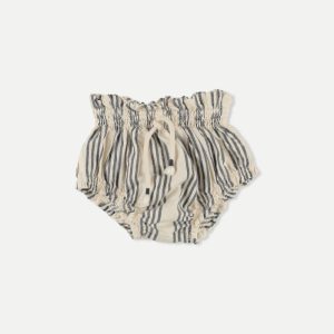 My Little Cozmo - Vintage Stripes Baby Bloomers - Ivory