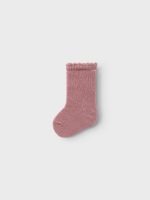 Lil' Atelier - Nbfsolaima Dol Knee Sock Lil - Nostalgia Rose